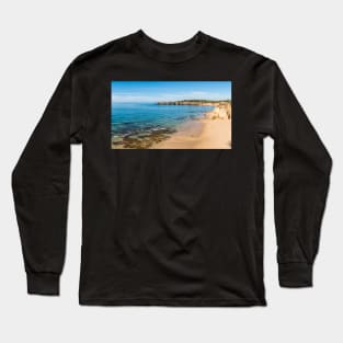 Praia da Rocha in Portimao, Algarve Long Sleeve T-Shirt